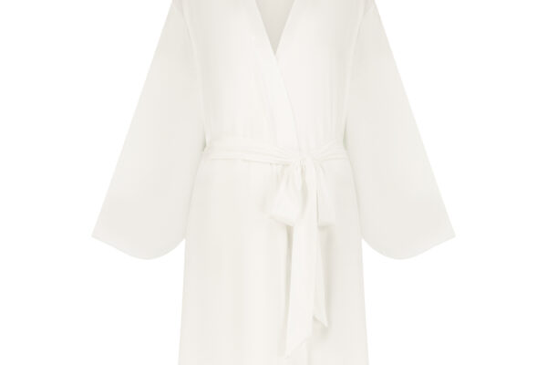 Luxurious Vanilla Robe made from soft Modal Tencel fabric eco-friendly soft and luxurious loungewear